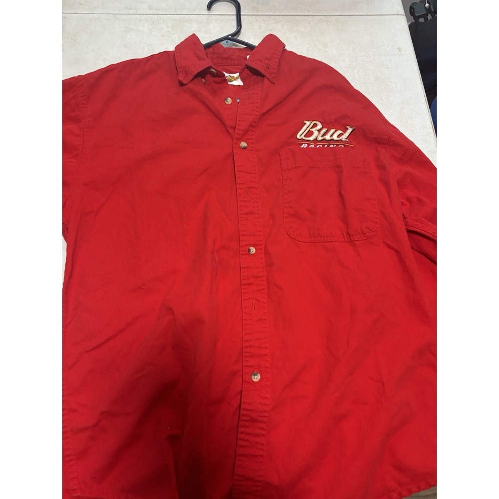 Winner's Circle Men's L Dale‎ Earnhardt Jr #8 Shirt Long Sleeve Bud Racing